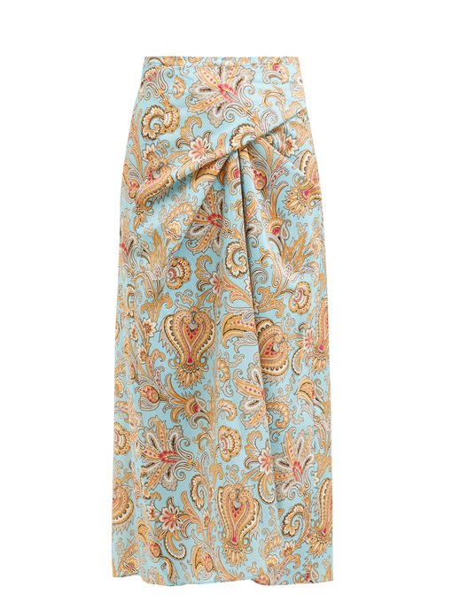 Paisley-print cotton midi skirt | Etro | MATCHESFASHION UK
