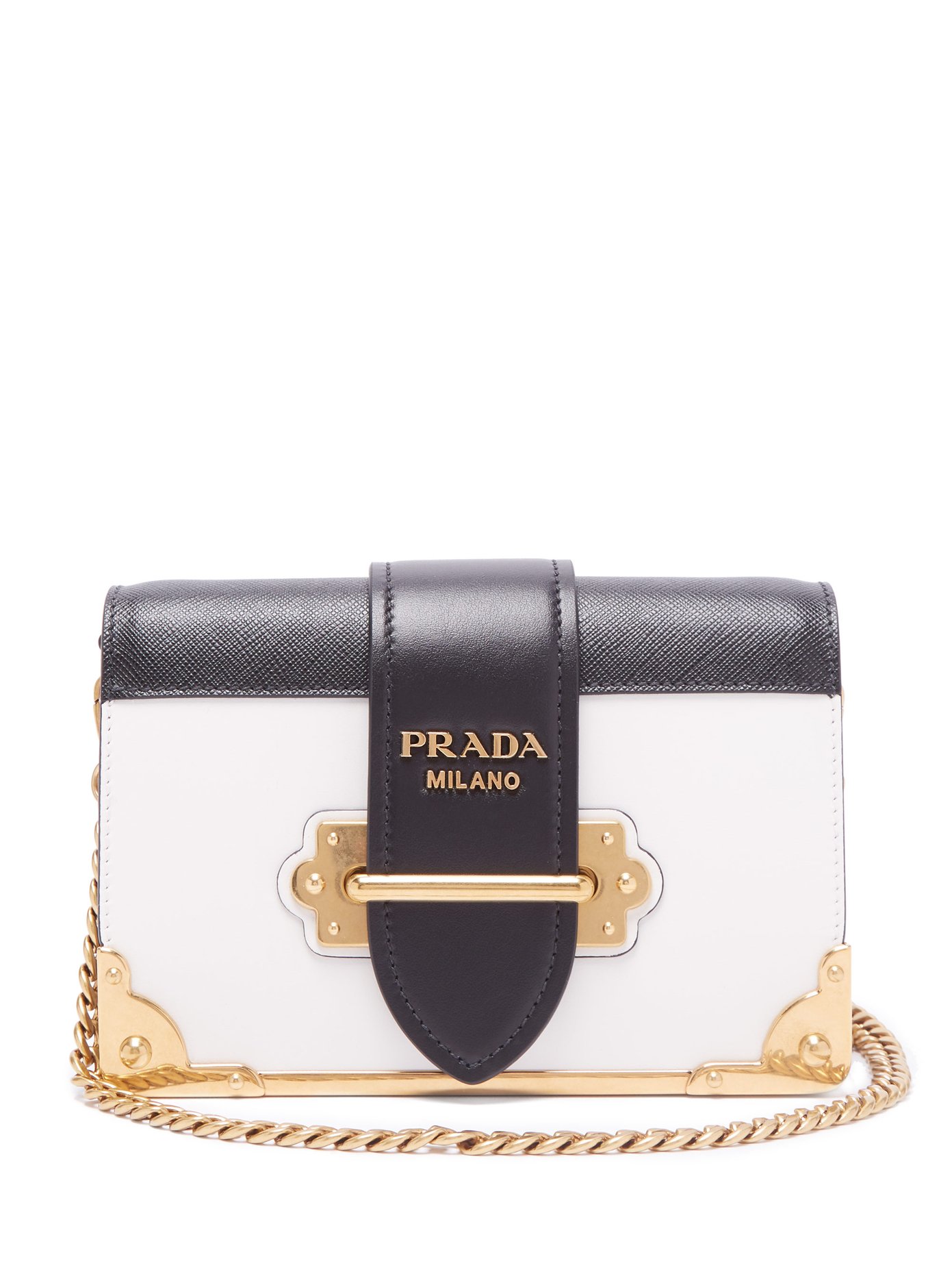 prada cahier leather bag