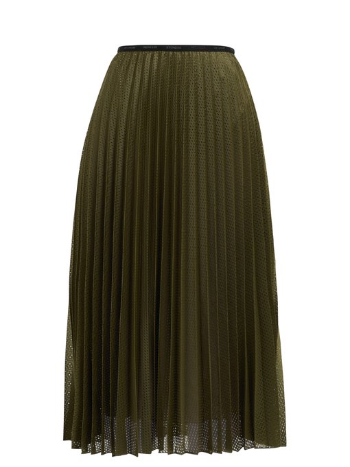 moncler pleated skirt