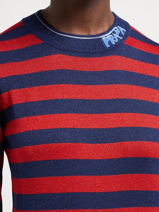 prada striped sweater