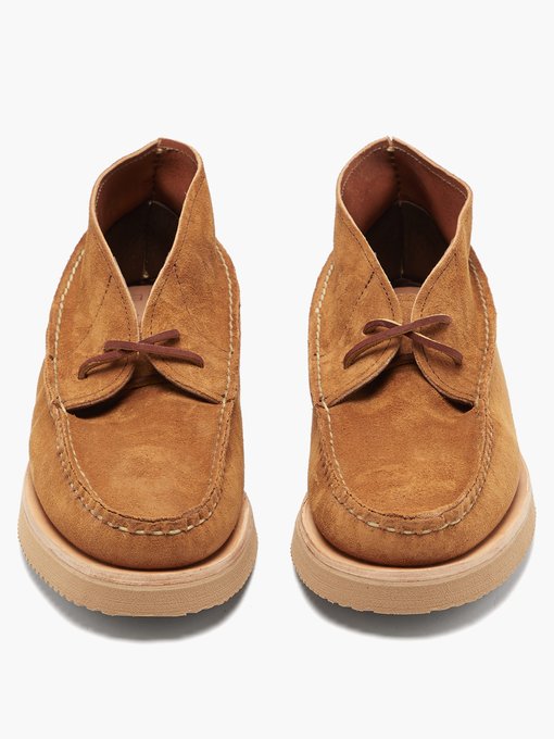 All Handsewn Maine Guide Chukka suede 
