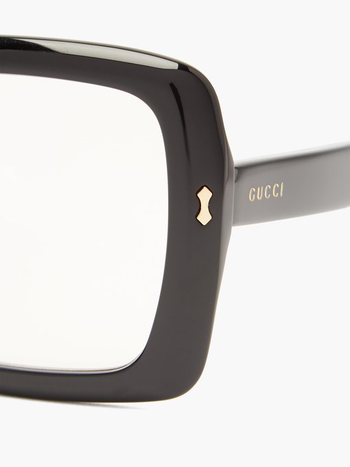 gucci oversized optical frames