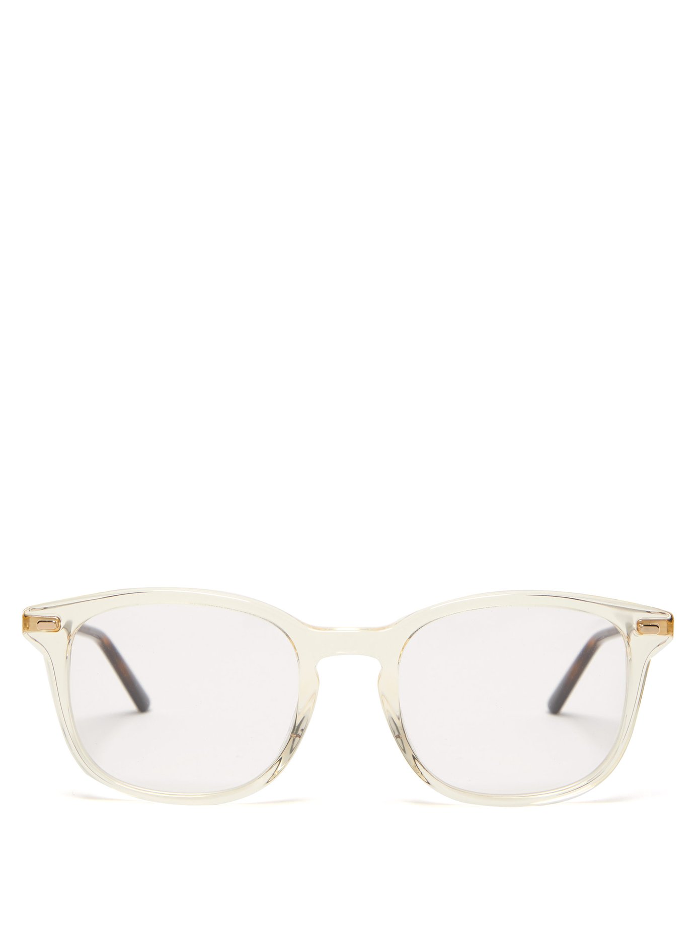 Square-frame acetate glasses | Gucci 
