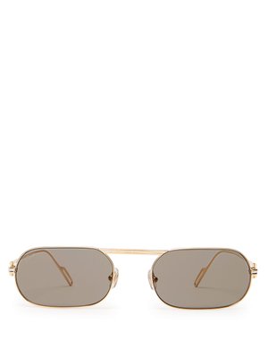 cartier sunglasses oval