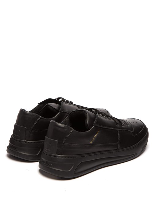 Perey low-top leather trainers | Acne 