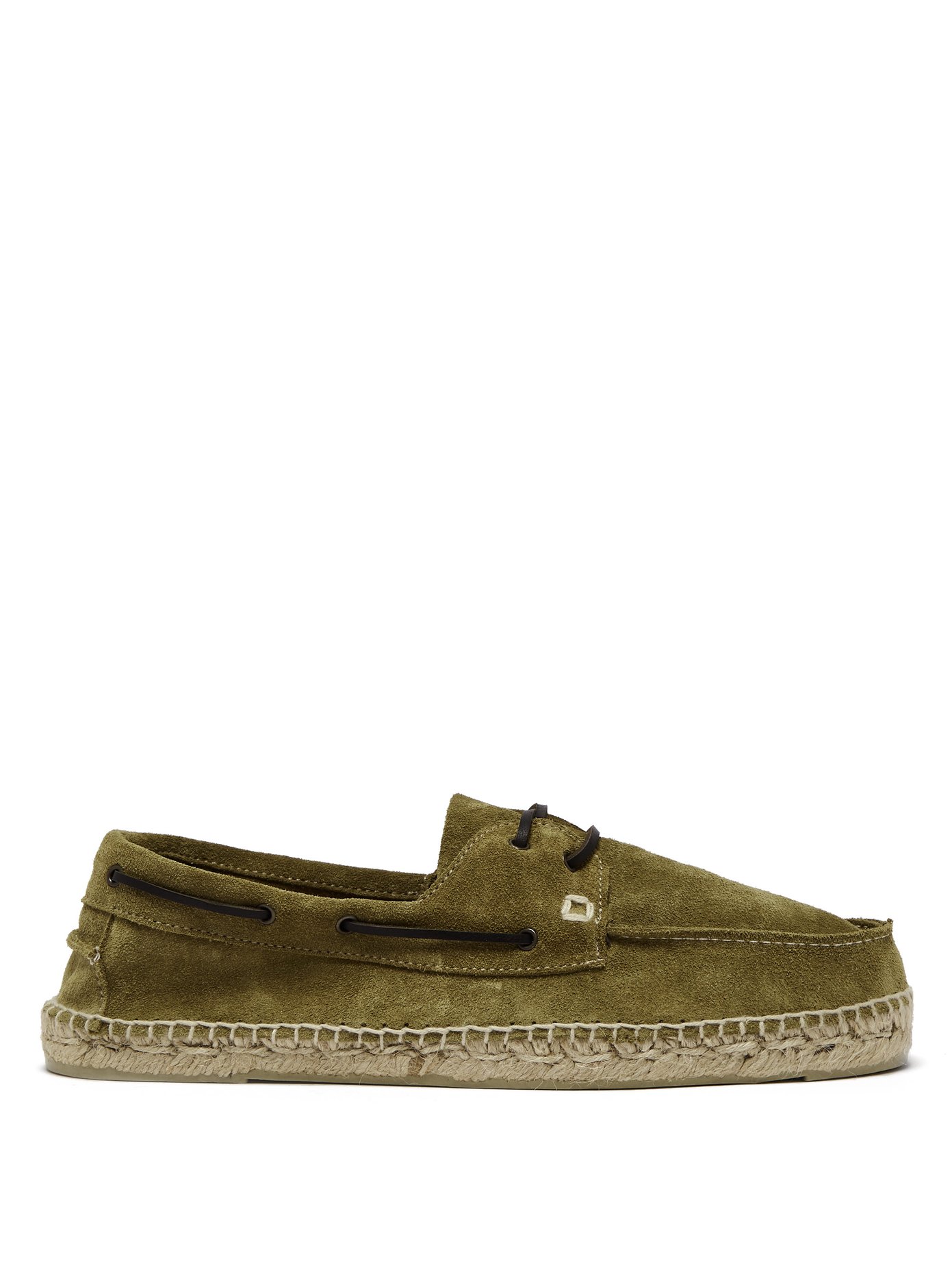 boat shoes green