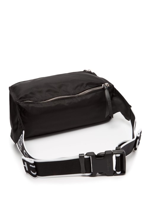 Pandora logo-strap technical belt bag 