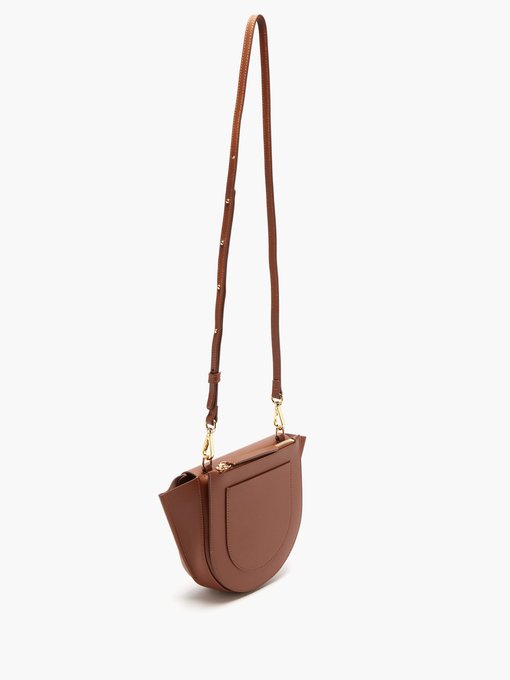 wandler hortensia mini leather shoulder bag