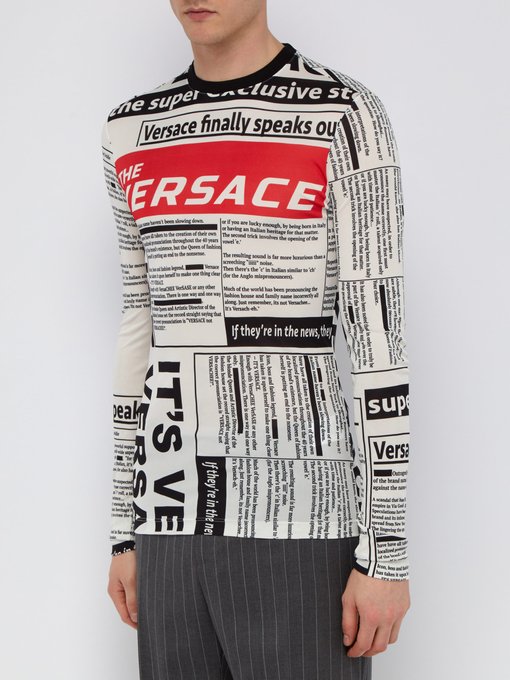 versace long sleeve t shirt
