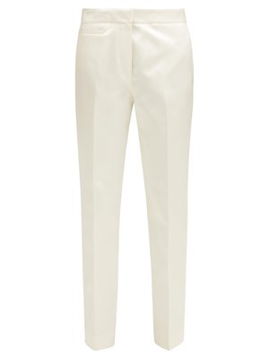 Liv cotton-blend satin trousers | Sies Marjan | MATCHESFASHION UK