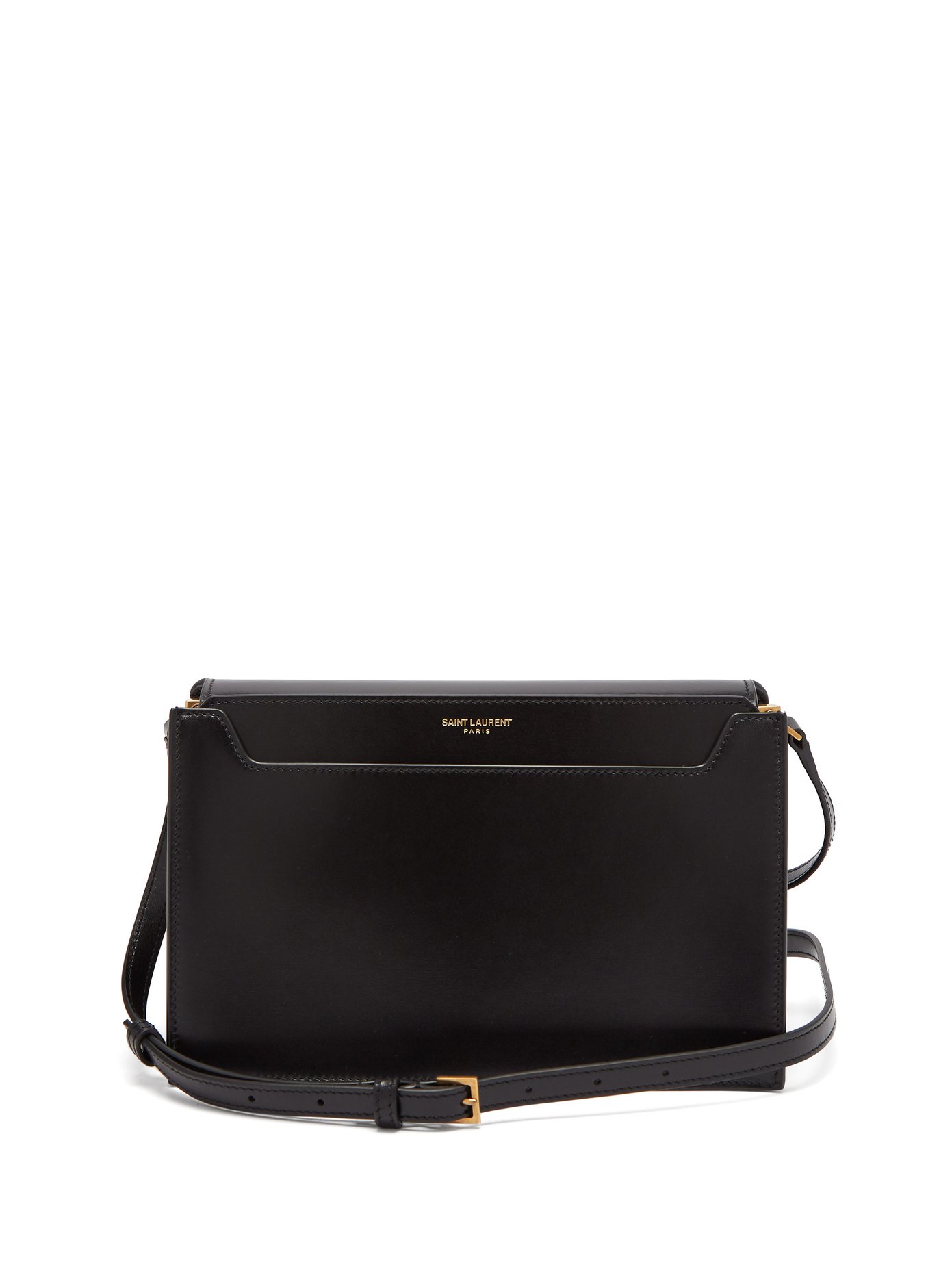 saint laurent catherine leather shoulder bag