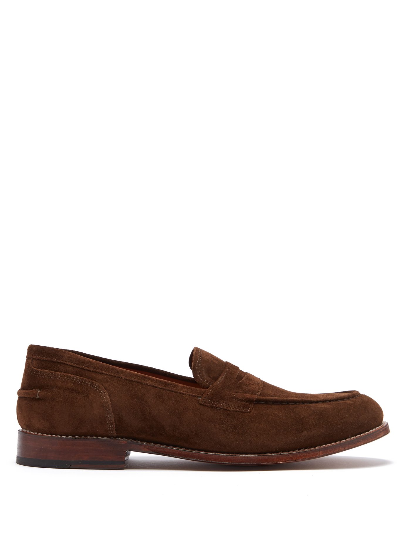 Maxwell suede loafers | Grenson 