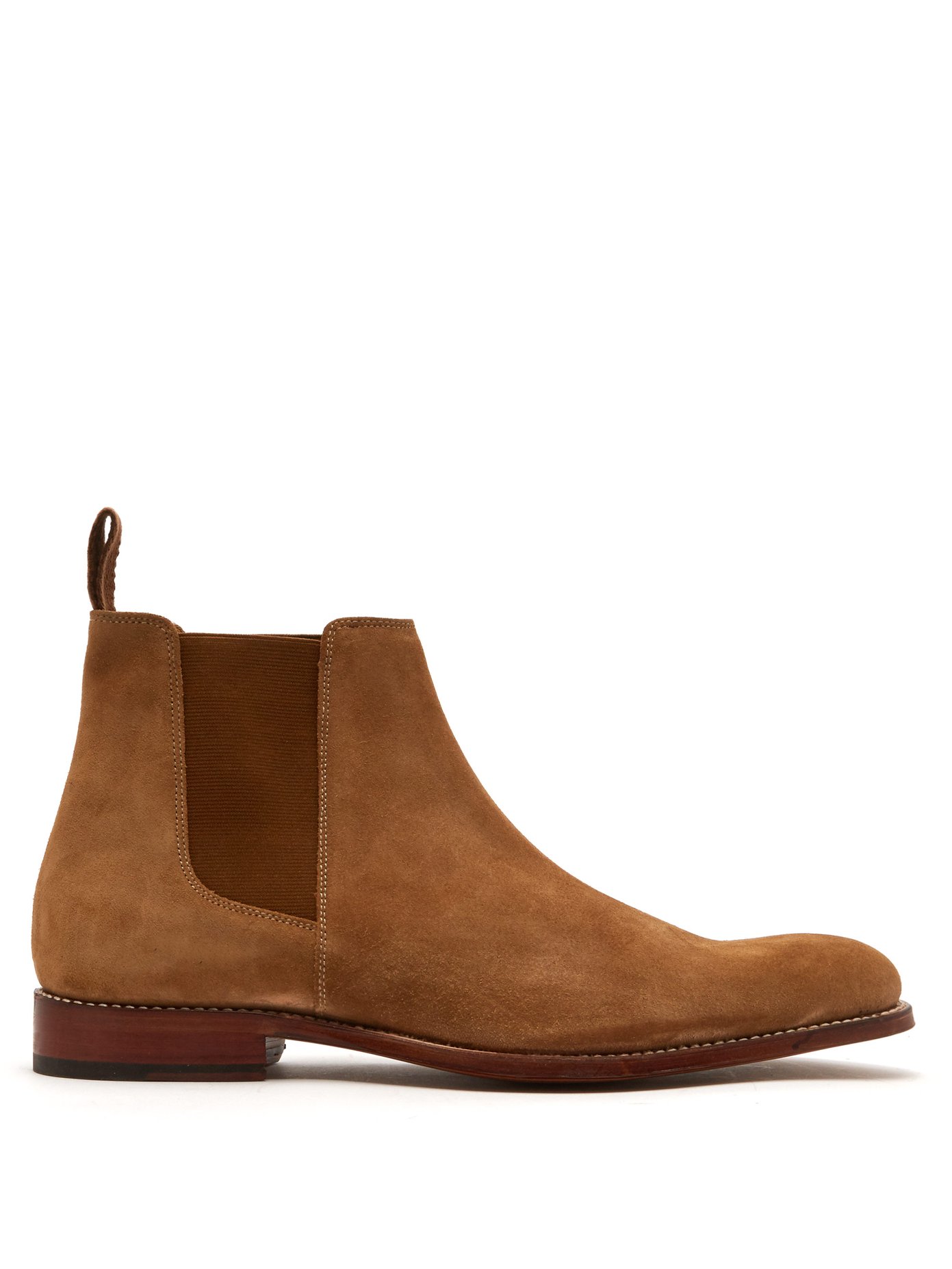 grenson declan suede chelsea boots