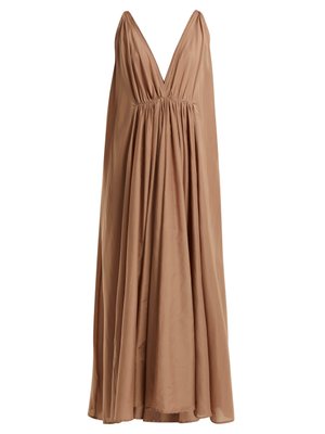 organza maxi dress