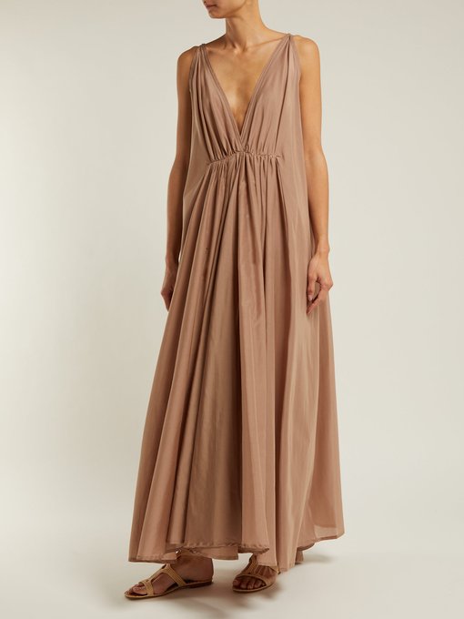 organza maxi dress