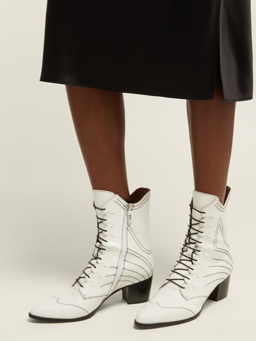 tabitha simmons lace up boots