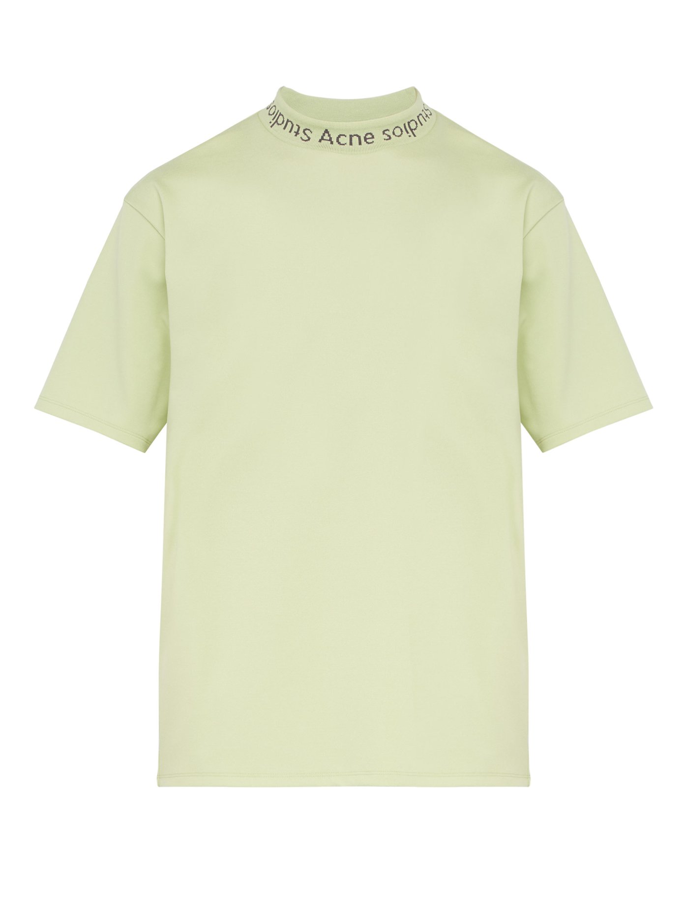 Logo high crew-neck T-shirt | Acne 