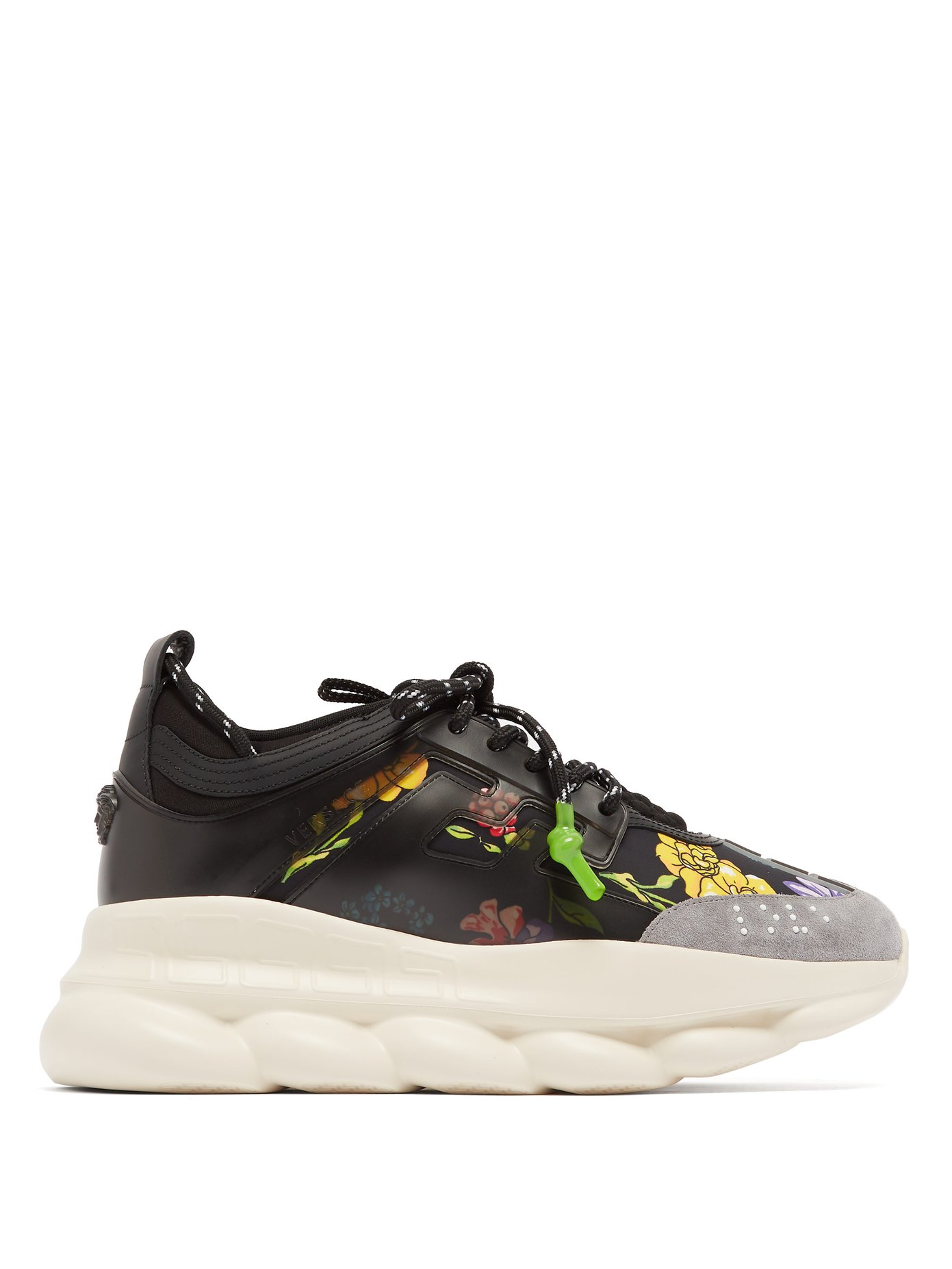 Chain Reaction floral-printed trainers 
