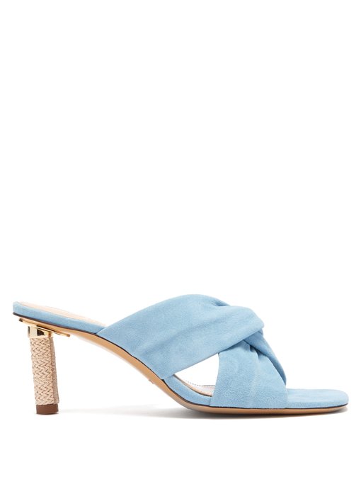 Bellagio knotted suede mules | Jacquemus | MATCHESFASHION UK