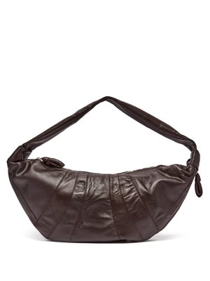 Maxi Croissant panelled leather shoulder bag | Lemaire | MATCHESFASHION US