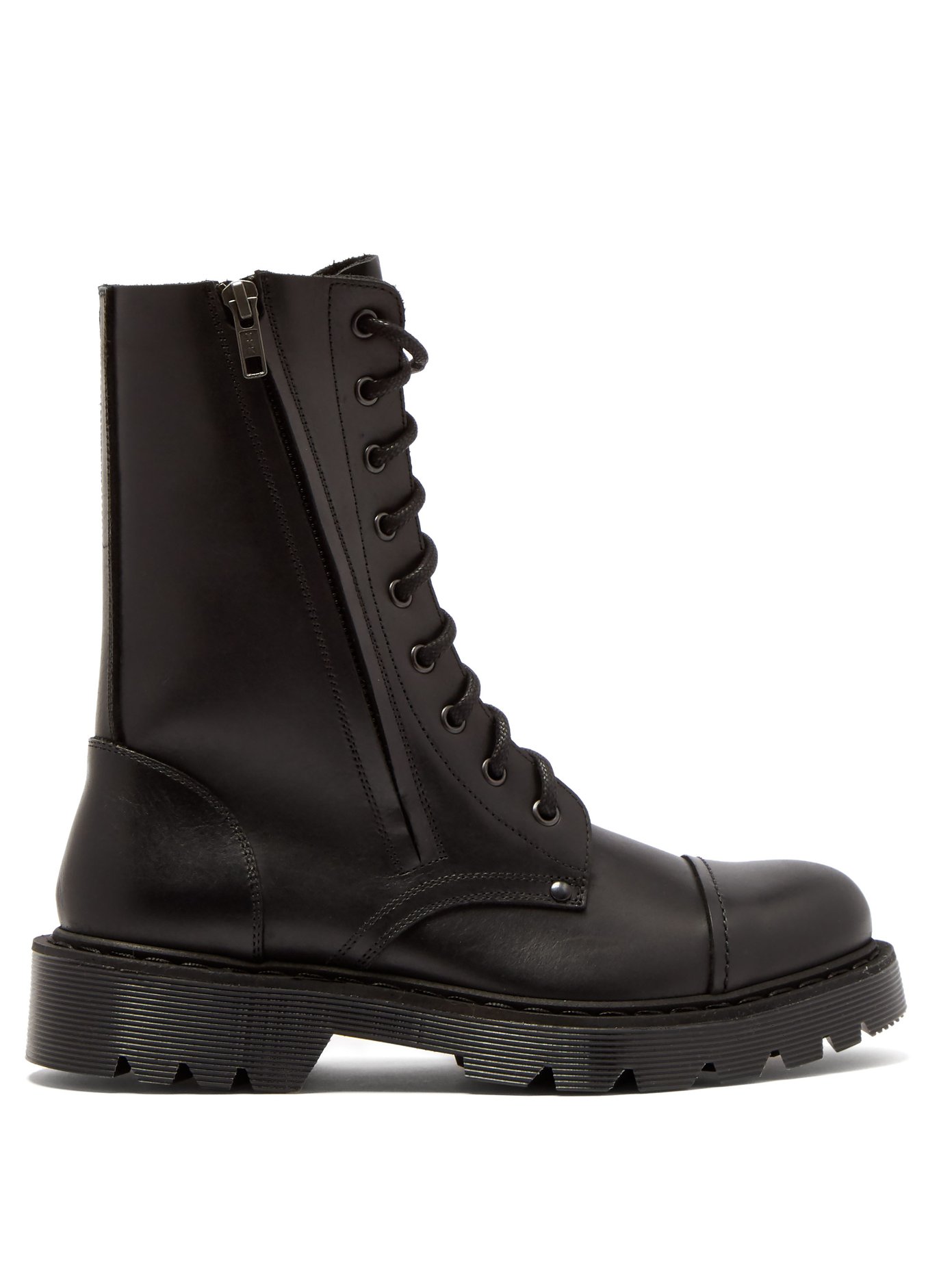 vetements leather boots
