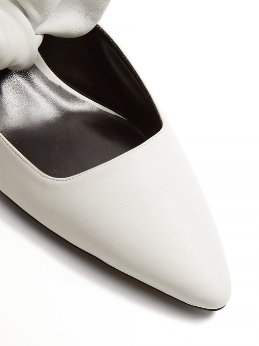 Coco leather kitten-heel mules | The Row | MATCHESFASHION UK
