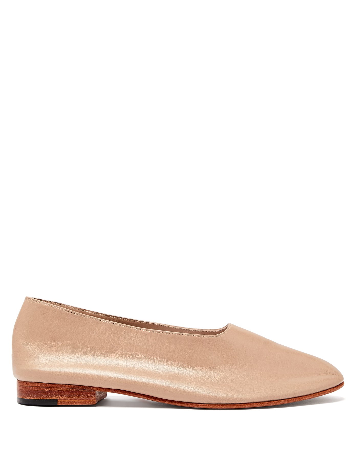 Glove leather ballet flats | Martiniano 
