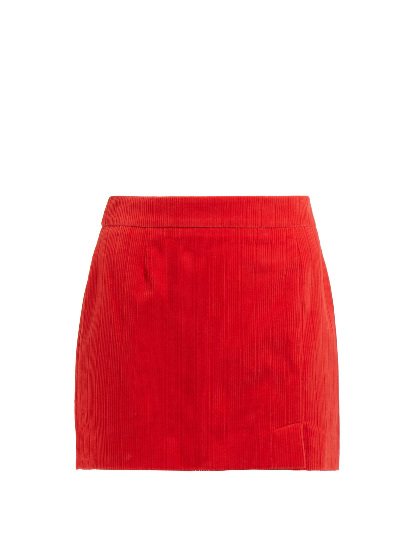 Bella Freud Alexa cotton-corduroy mini skirt