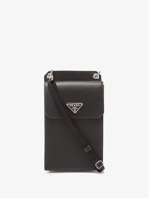 saffiano leather phone case