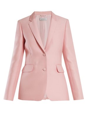 Sophie single-breasted wool and silk-blend blazer | Gabriela Hearst ...