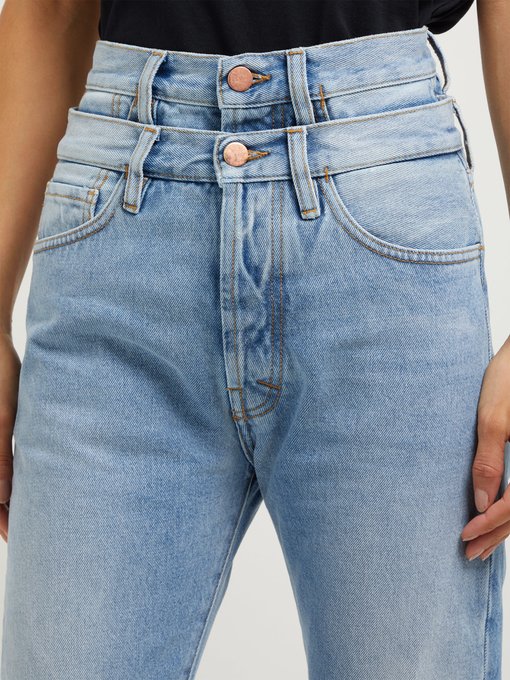 Lily double-waistband jeans | Aries | MATCHESFASHION US