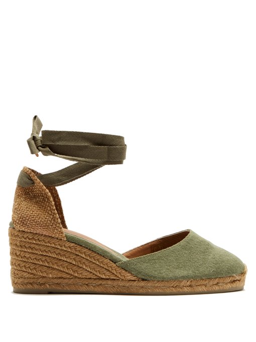 Carina 60 canvas \u0026 jute espadrille 