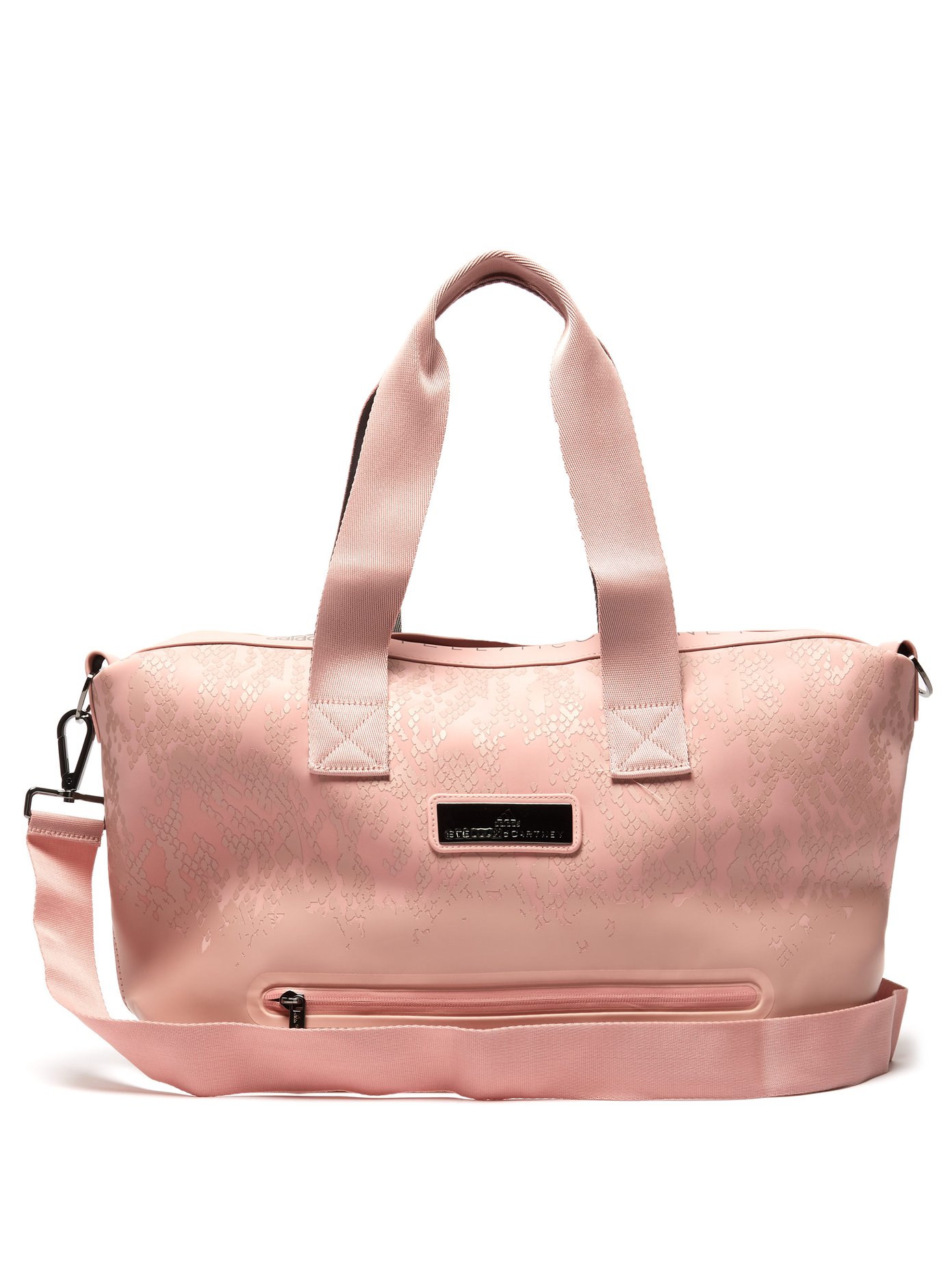 pink adidas holdall