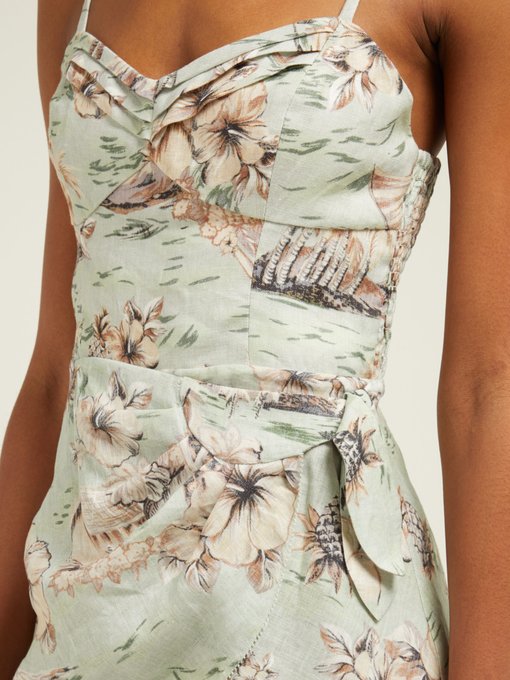 hawaiian print playsuit