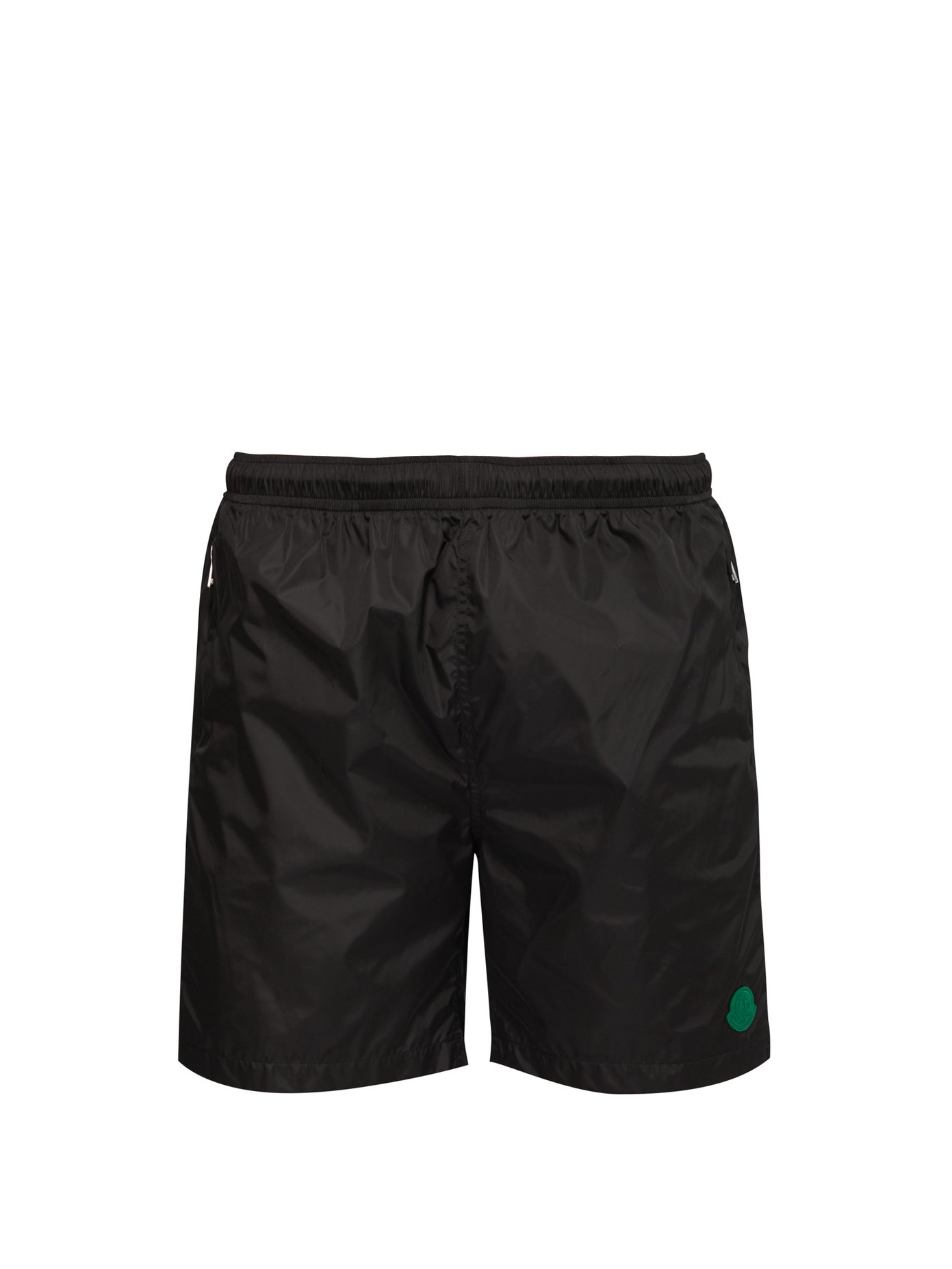 moncler swim shorts grey