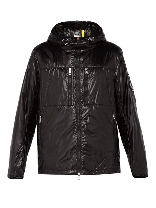 moncler hooded padded jacket