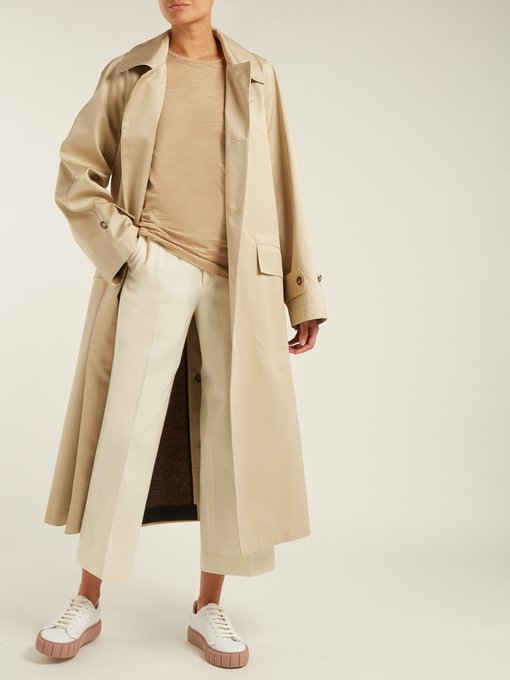 Split-back cotton trench coat | Raey | MATCHESFASHION.COM US