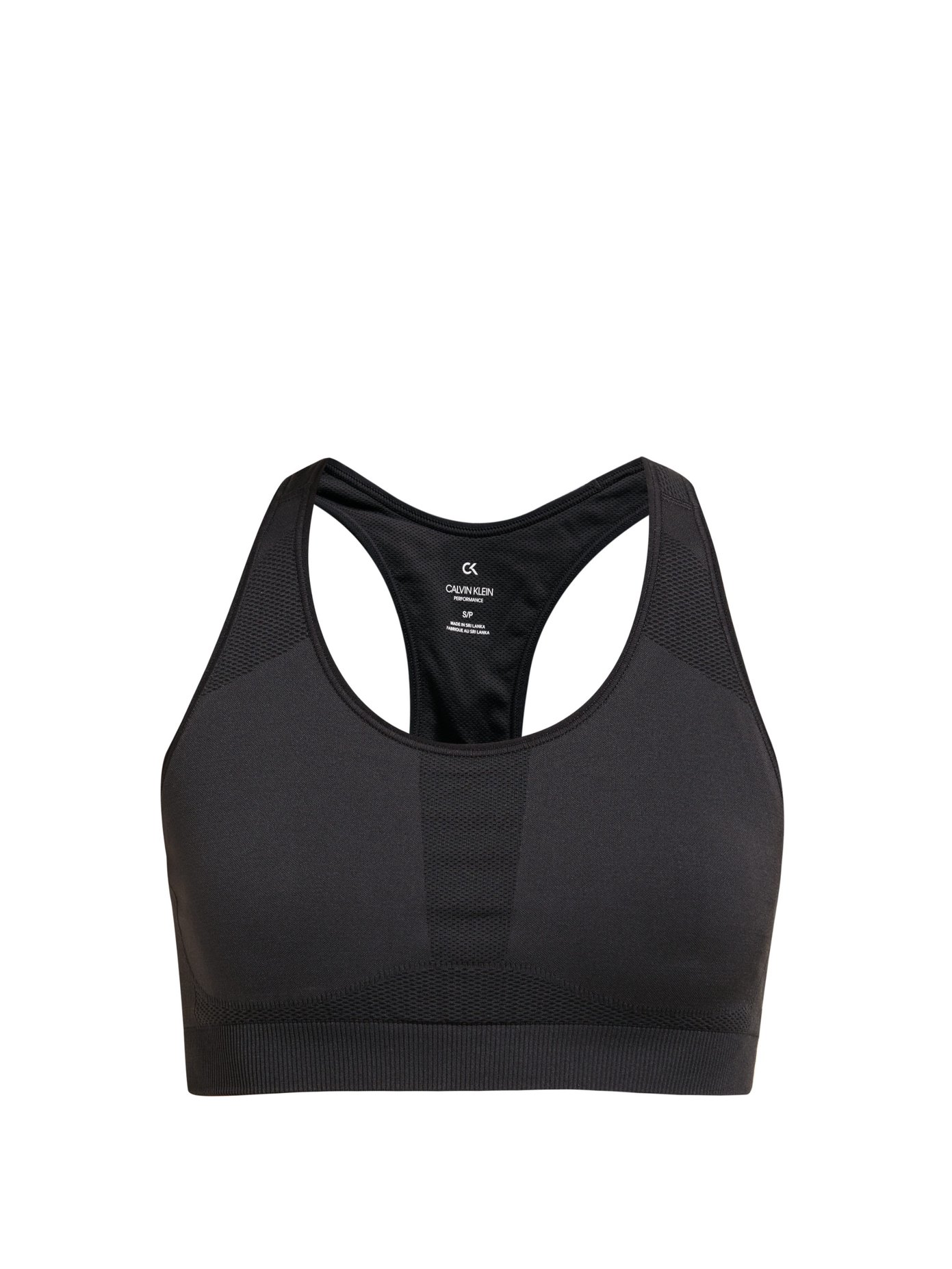 calvin klein performance racerback sports bra