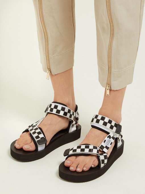 DEPA-V2 checkerboard sandals | Suicoke 