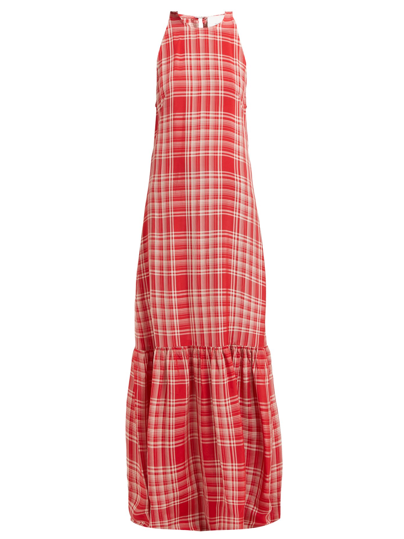 tartan maxi dress uk