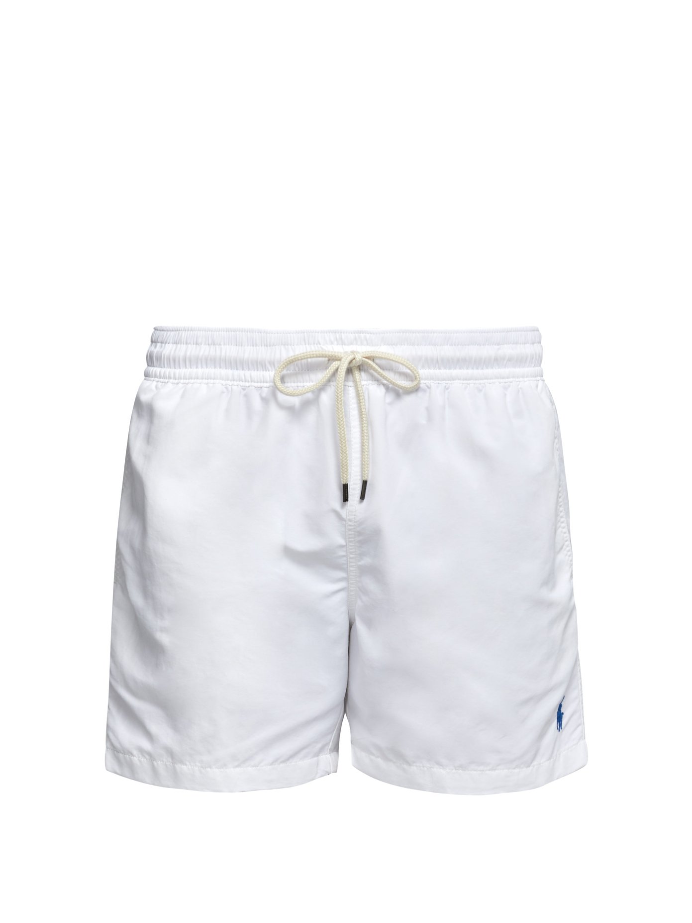 ralph lauren swim shorts white