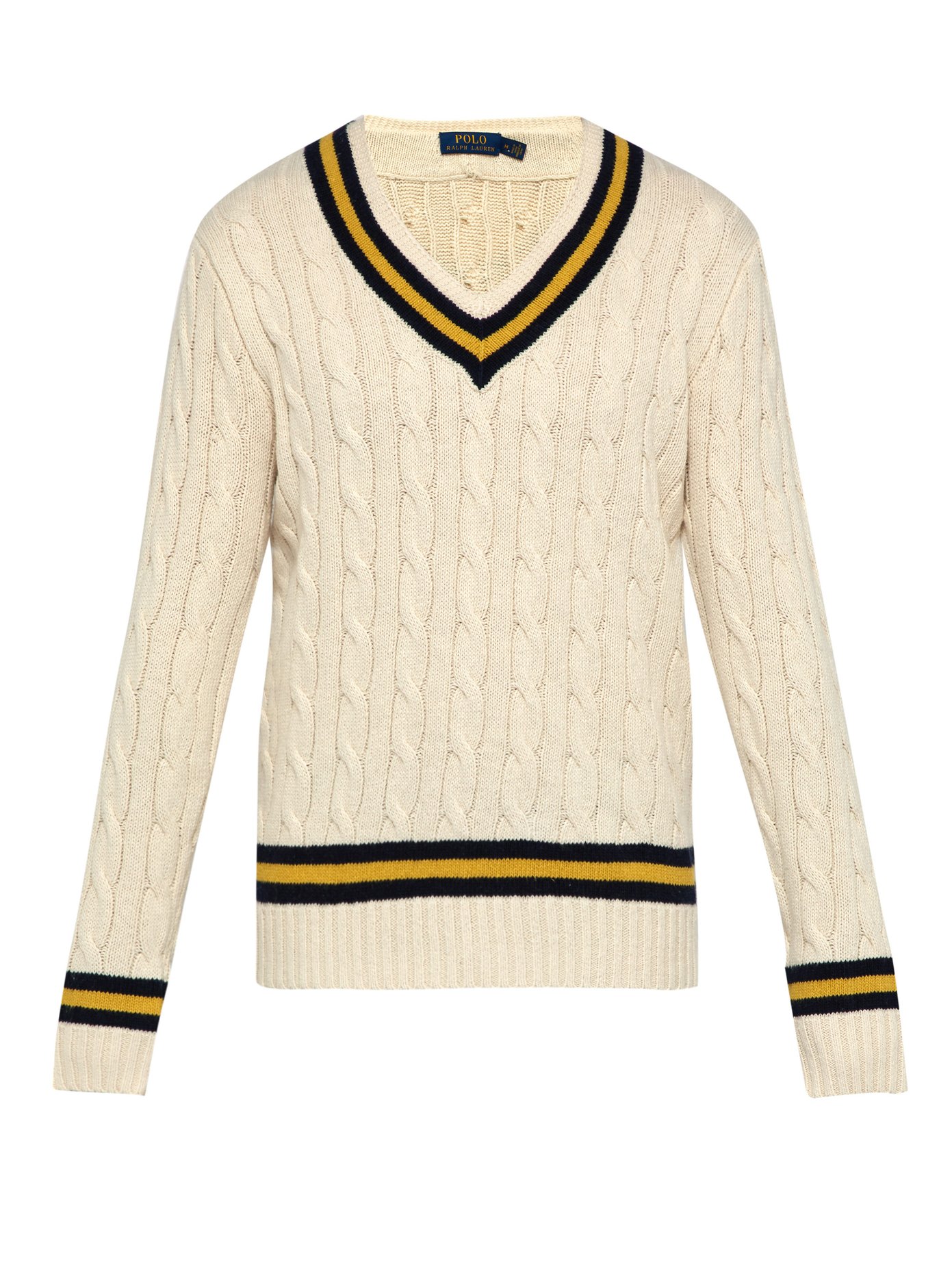 ralph lauren cable knit cricket sweater