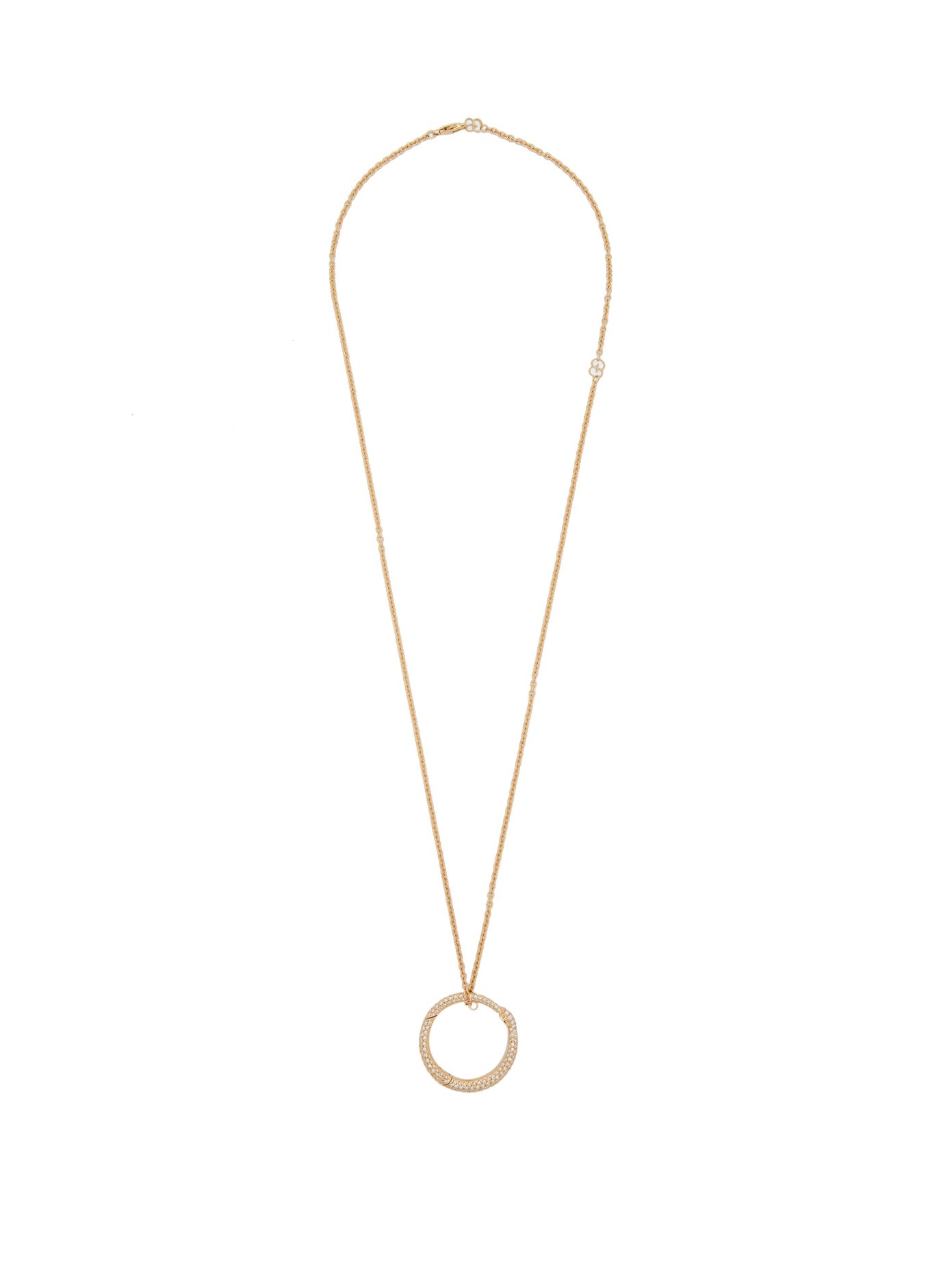ouroboros necklace gucci