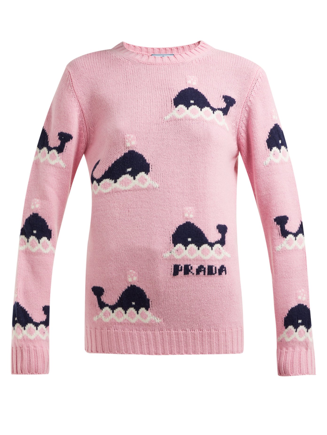 prada whale sweater