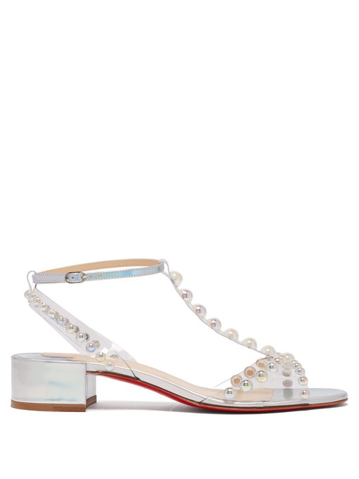 Faridaravie bead-embellished sandals 