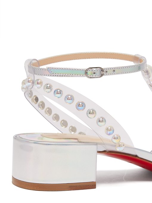 faridaravie bead sandal christian louboutin