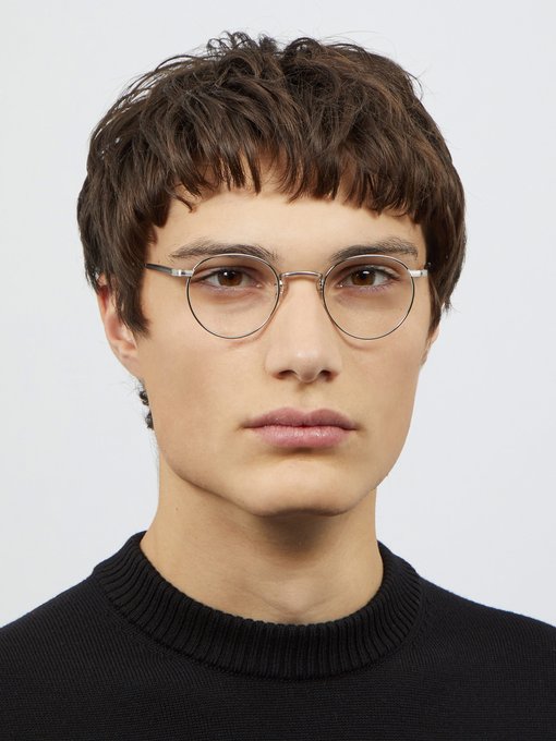 Wilson round-frame glasses | Garrett Leight | MATCHESFASHION UK