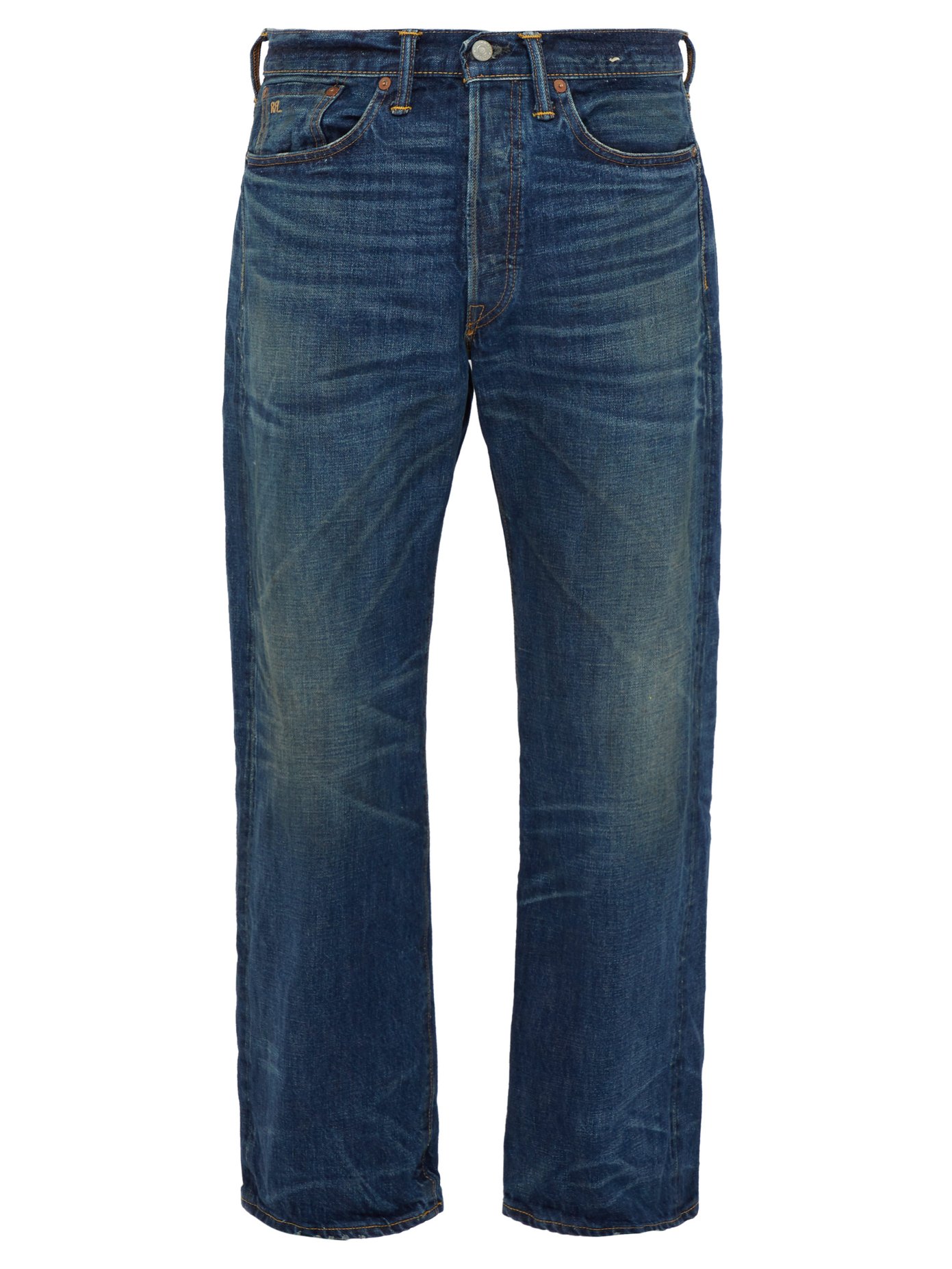 Straight-leg selvedge jeans | RRL 