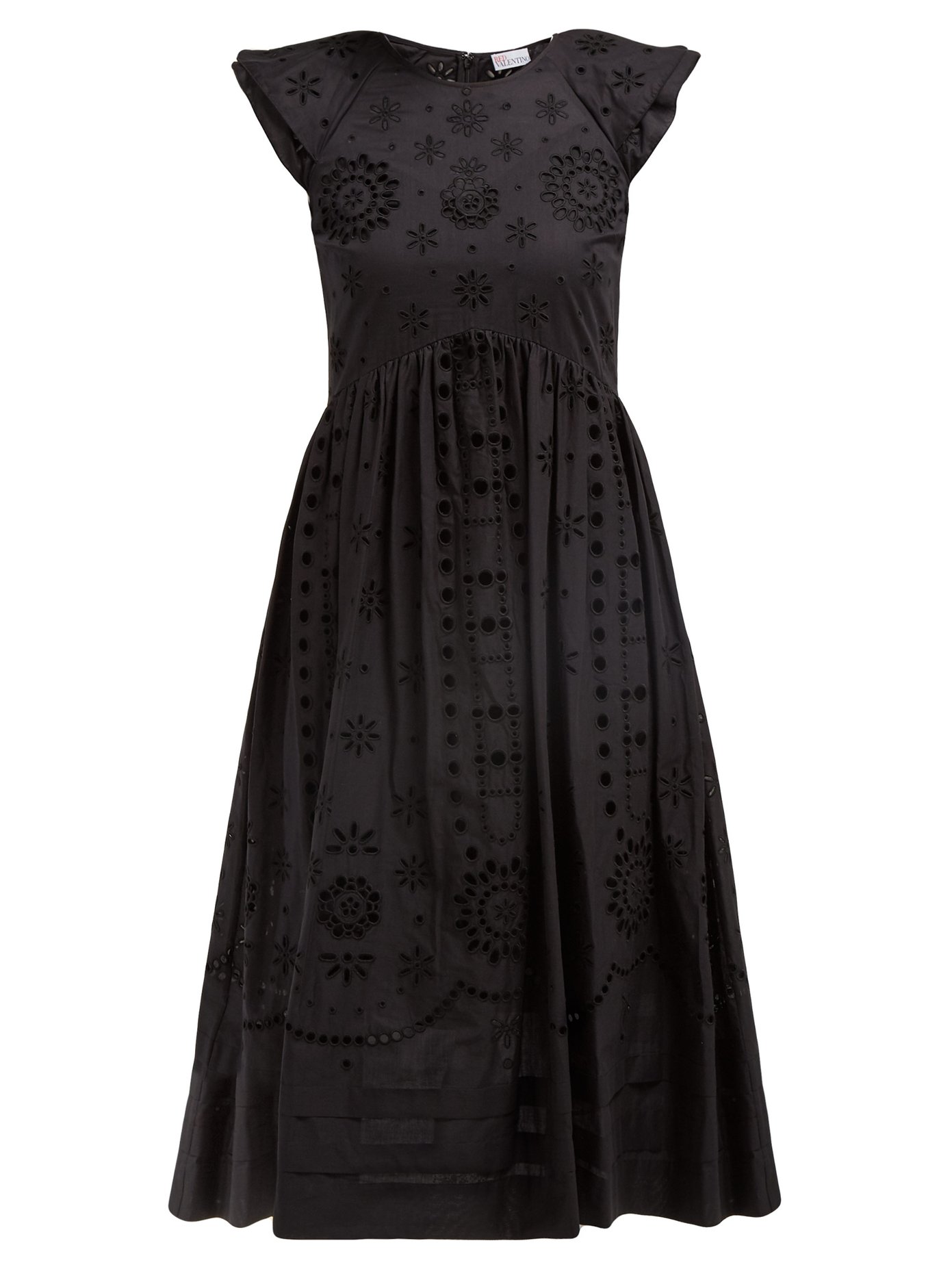 black broderie anglaise dress uk