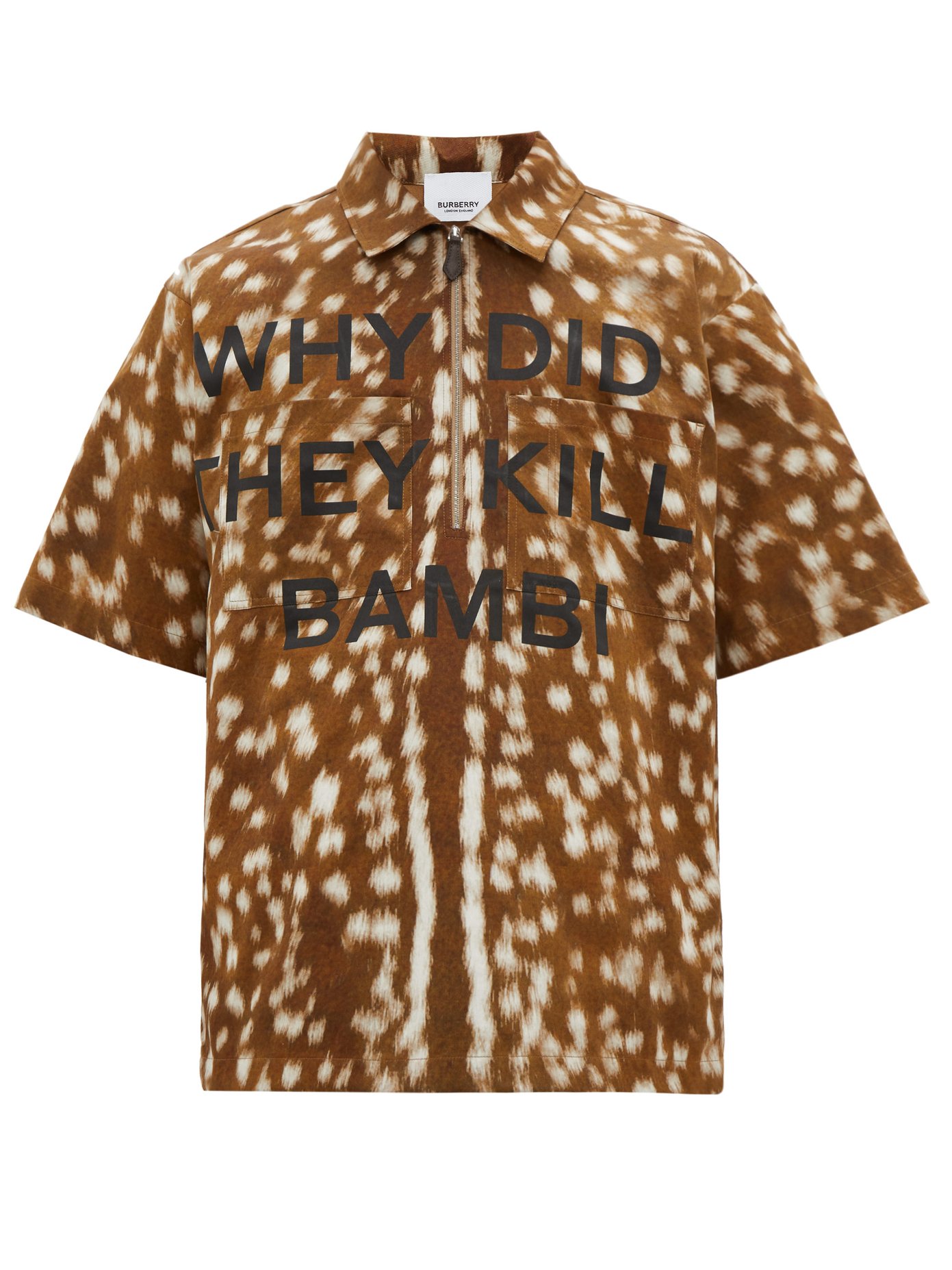 burberry print shirt